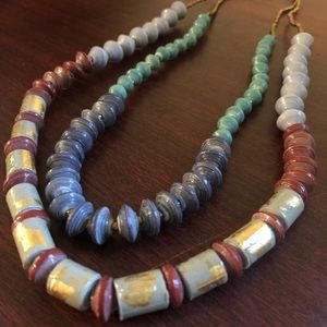GORGEOUS handmade beaded necklace